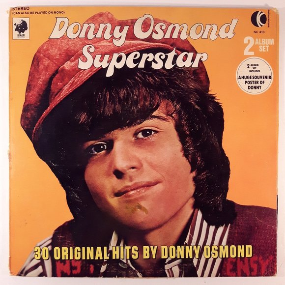 Donny Osmond - Superstar - Vinyl 2 LP Record - Picture 1 of 7